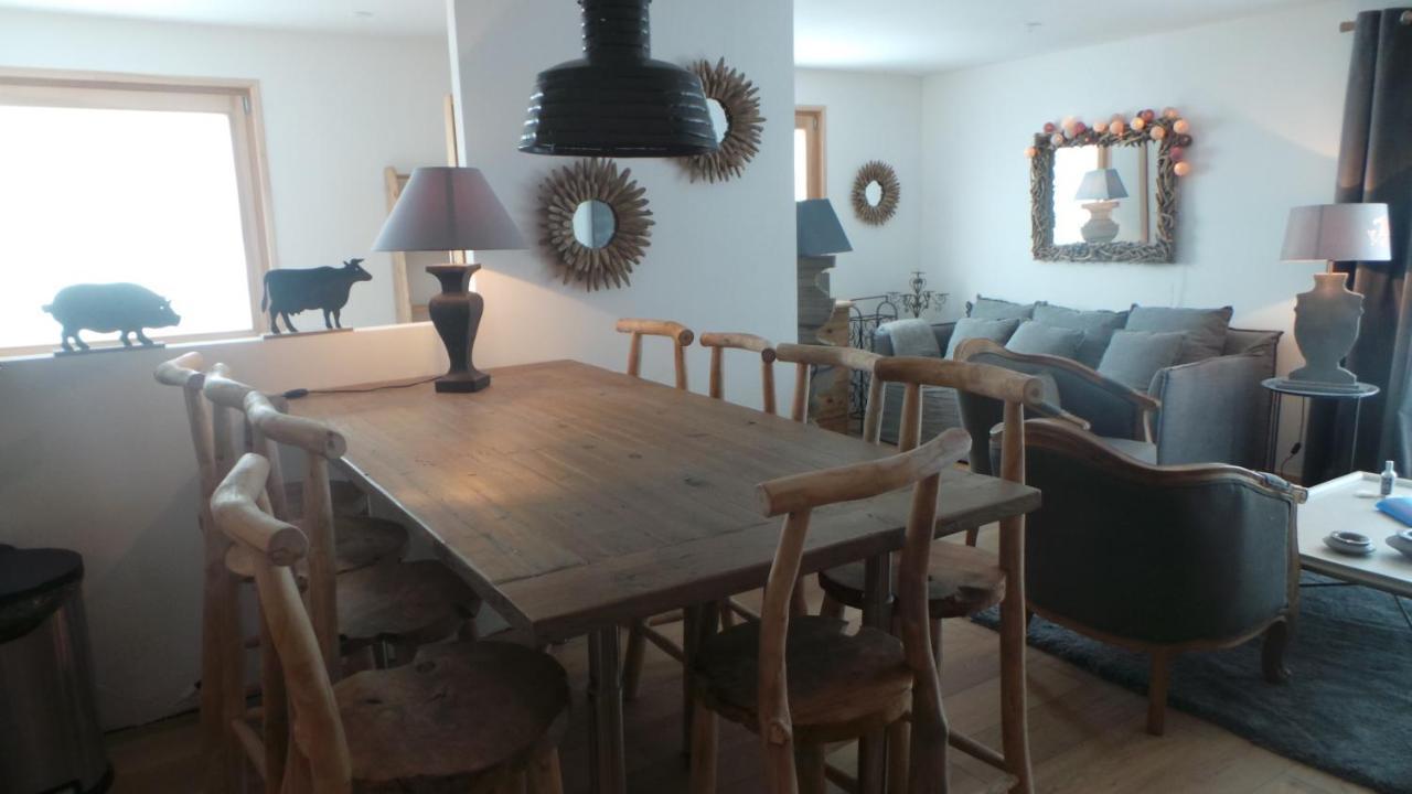 Spacious And Stylish Flat At The Foot Of The Mont-Blanc Ideal For Ski In Ski Out Ле-Уш Екстер'єр фото