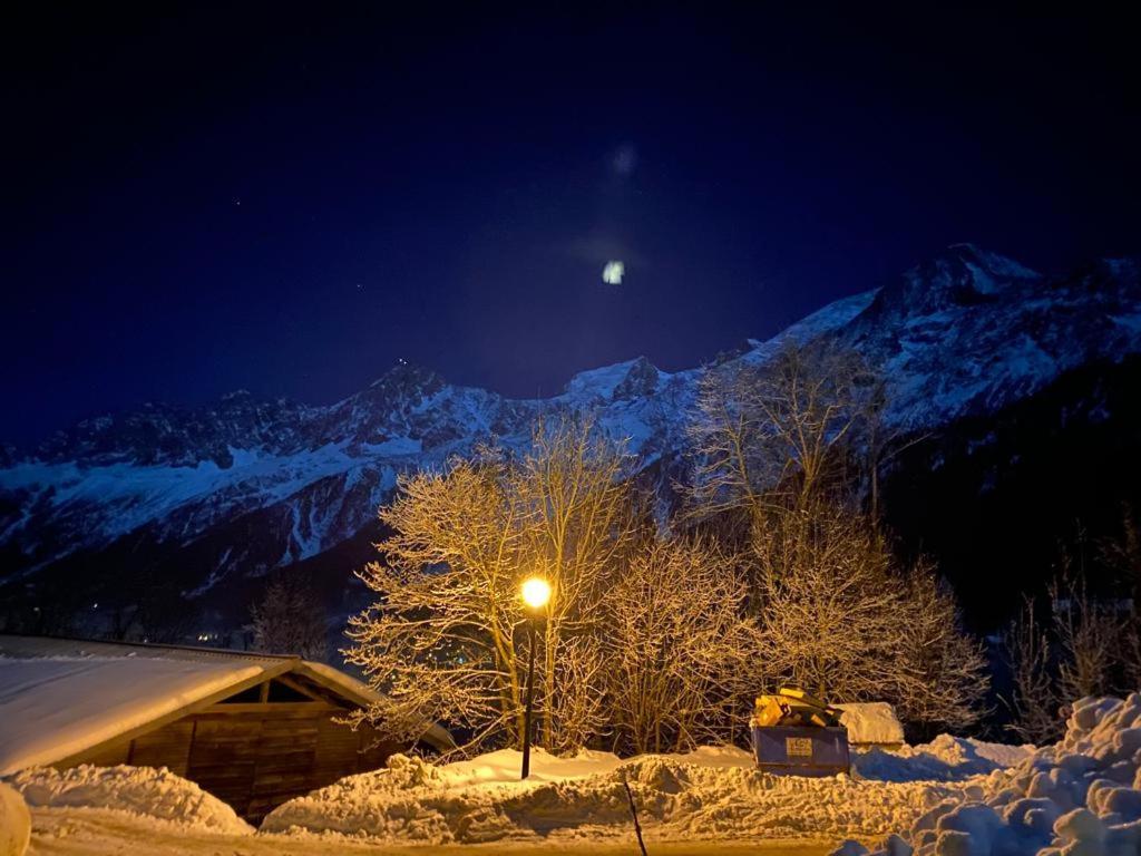 Spacious And Stylish Flat At The Foot Of The Mont-Blanc Ideal For Ski In Ski Out Ле-Уш Екстер'єр фото